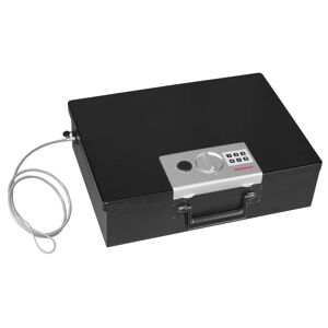 Honeywell 0.48 cu. ft. Fire Resistant Steel Laptop Security Box with Programmable Digital Lock, Black
