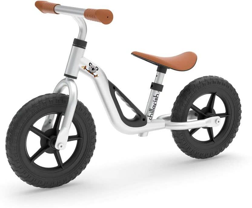 ITOPFOX 10 in. Silver Balance Bike lightweight, Adjustable Seat and Handlebar, The Best Value for Money Balance Bike