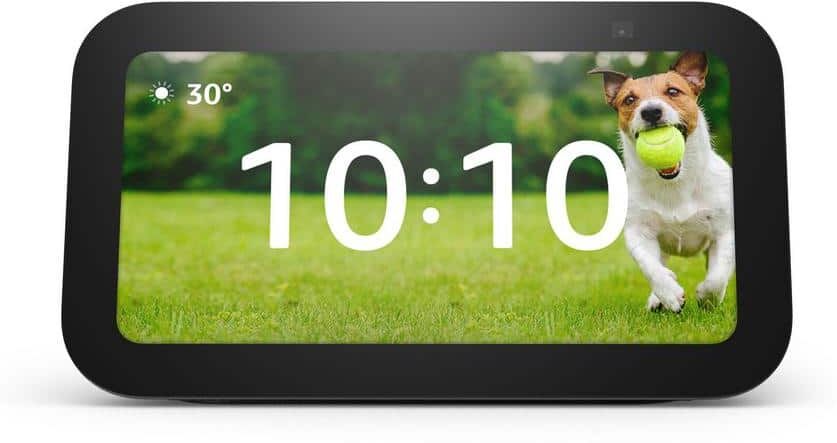 Amazon Echo Show 5 (3rd Gen, 2023 release), Smart Display with Deeper Bass and Clearer Sound, Charcoal