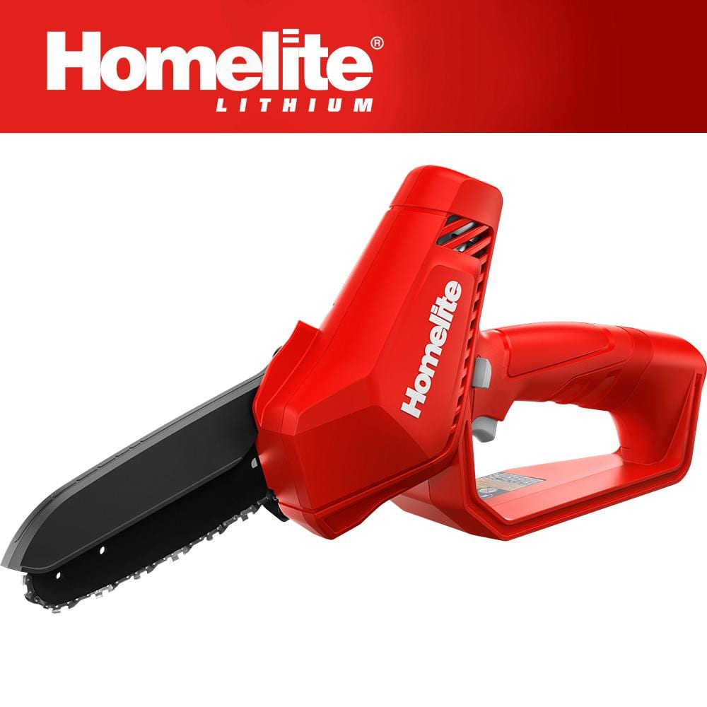 Homelite 12 V Lithium 6 in. Battery Pruning Mini Chainsaw with Internal 2.5 Ah Battery and Charger