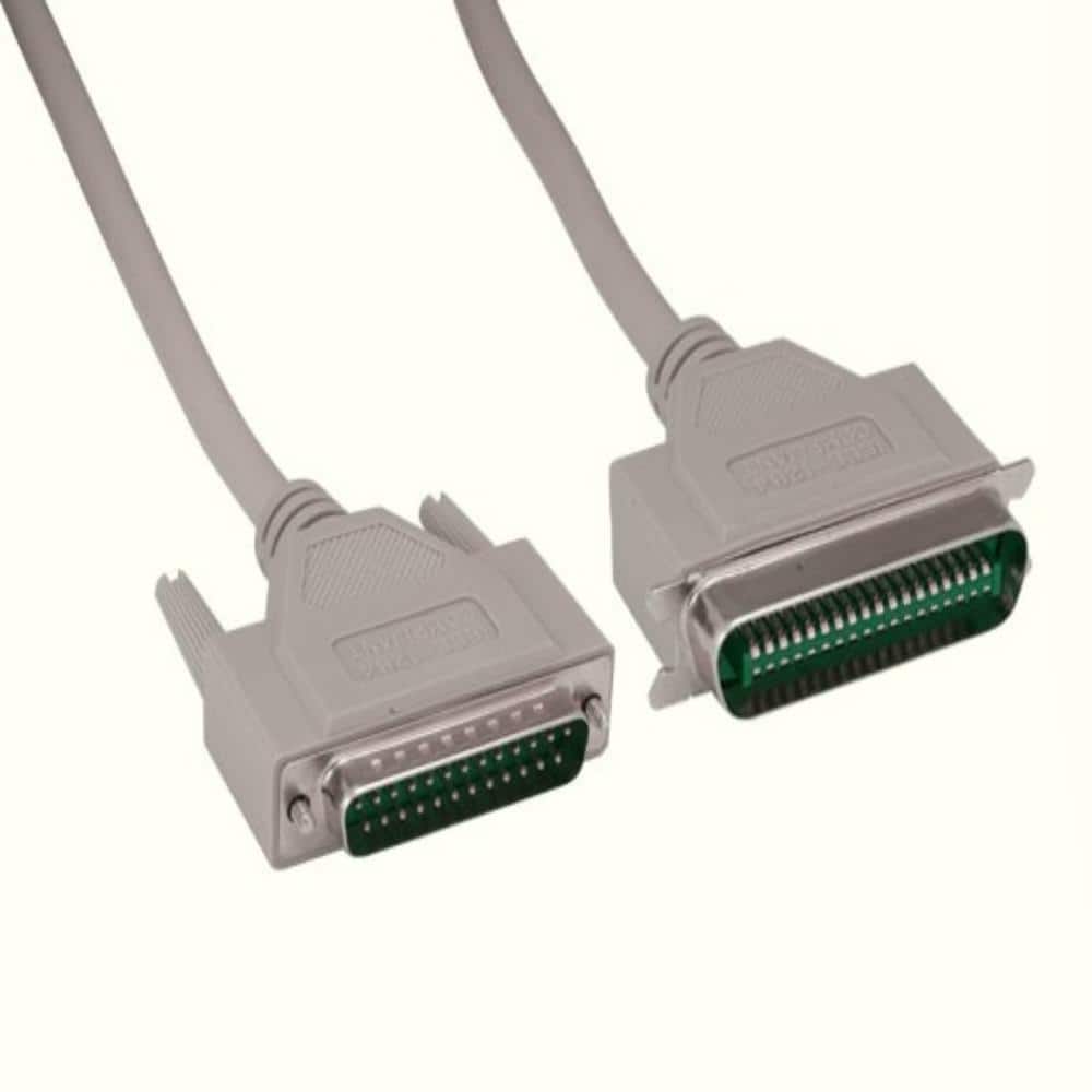 SANOXY 15 ft. IEEE-1284 DB25M to CN36M Parallel Printer Cable