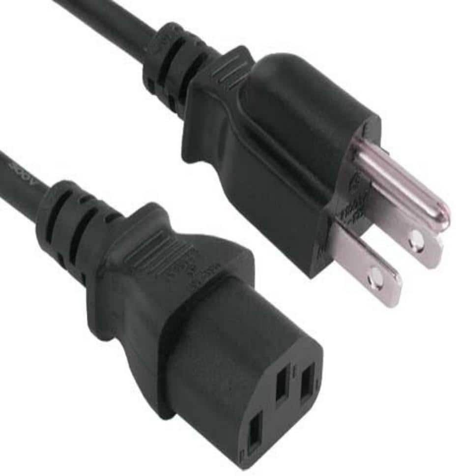 SANOXY 10 ft. 18 AWG Universal Power Cord (IEC320 C13 to NEMA 5-15P) (4-Pack)