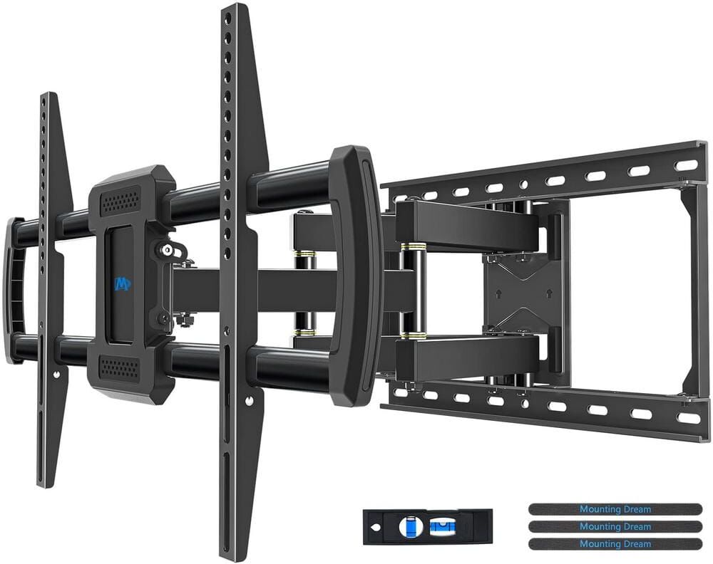 Etokfoks Retractable Full Motion Wall Mount for 42 in. - 84 in. in TVs