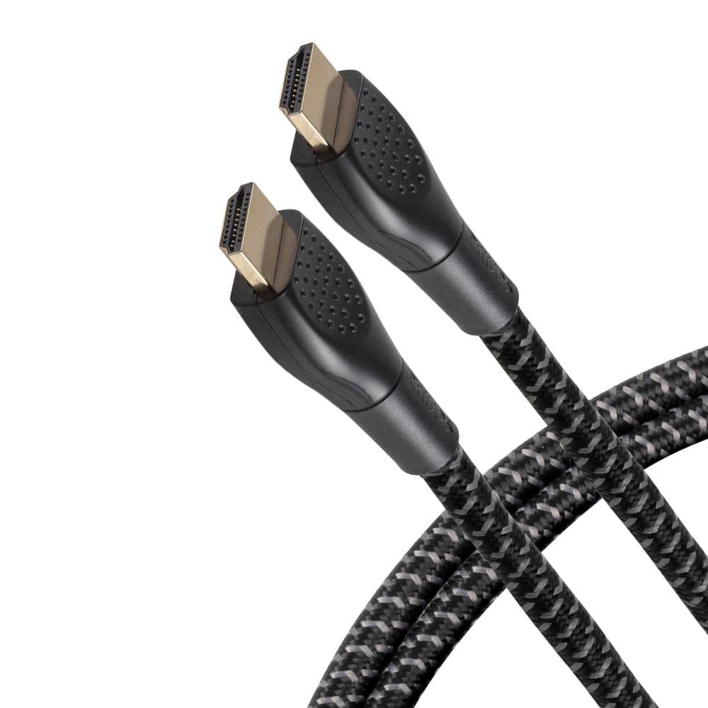 Philips 10 ft. EZ Grip 8K HDMI 2.1 Cable with Gold Plated Connectors in Black