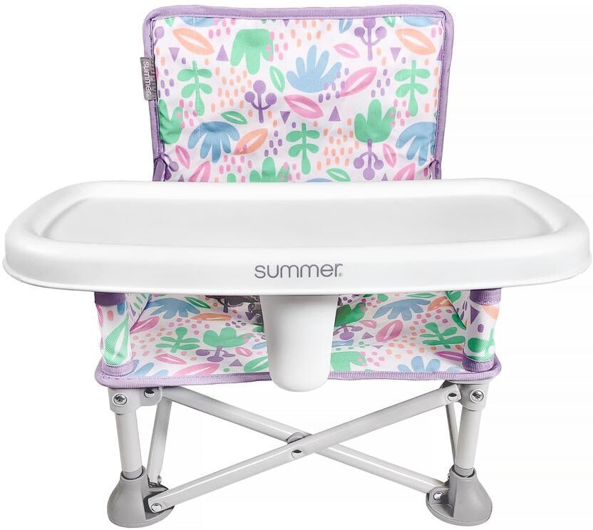 Summer Infant Pop N Sit Booster DLX - Joyful Geo