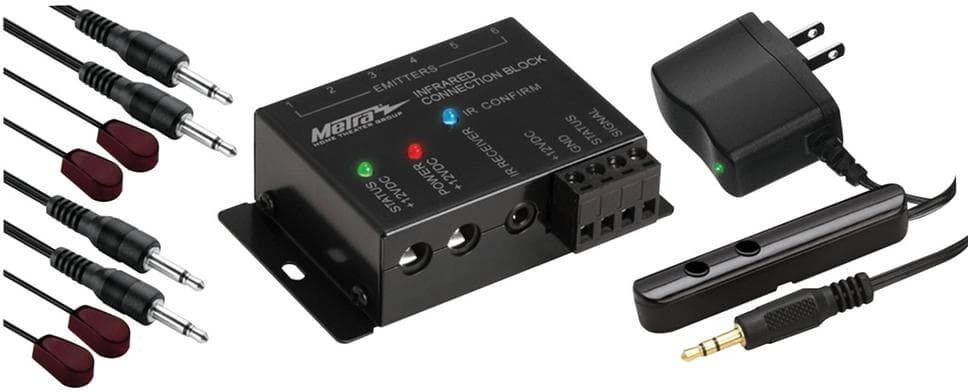 Metra IR Kit with 1 Bar Receiver and 4 Emitters