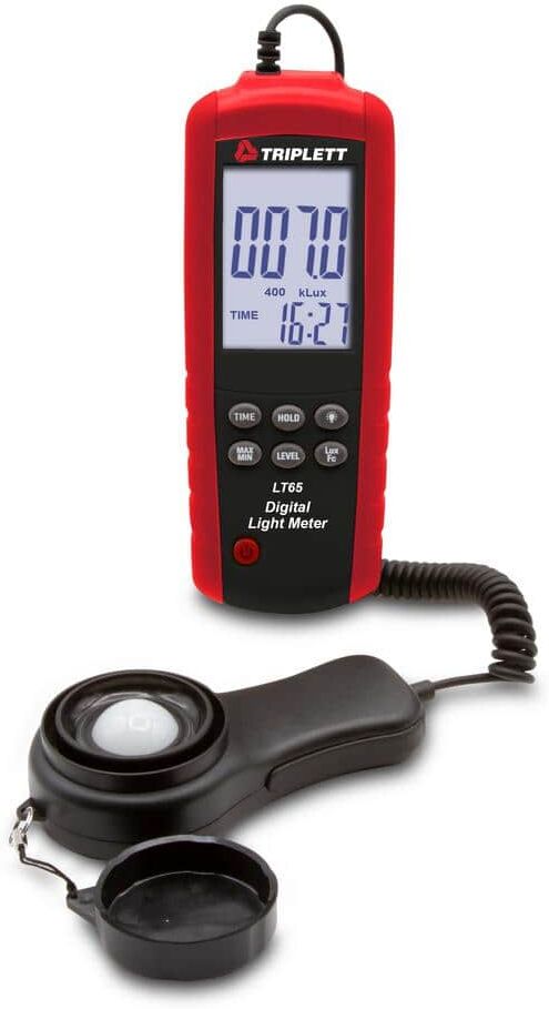 TRIPLETT Digital Light Meter Lux/Fc