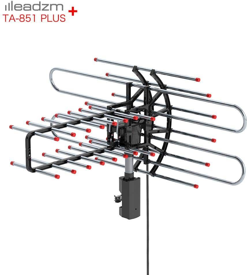 Winado Plus 360-Degree Rotation UV Dual Frequency 45-860MHz 22-38dB 42.65 ft. cobble Outdoor Antenna