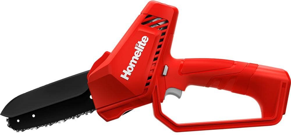 Homelite 12 V Lithium 6 in. Battery Pruning Mini Chainsaw with Internal 2.5 Ah Battery and Charger