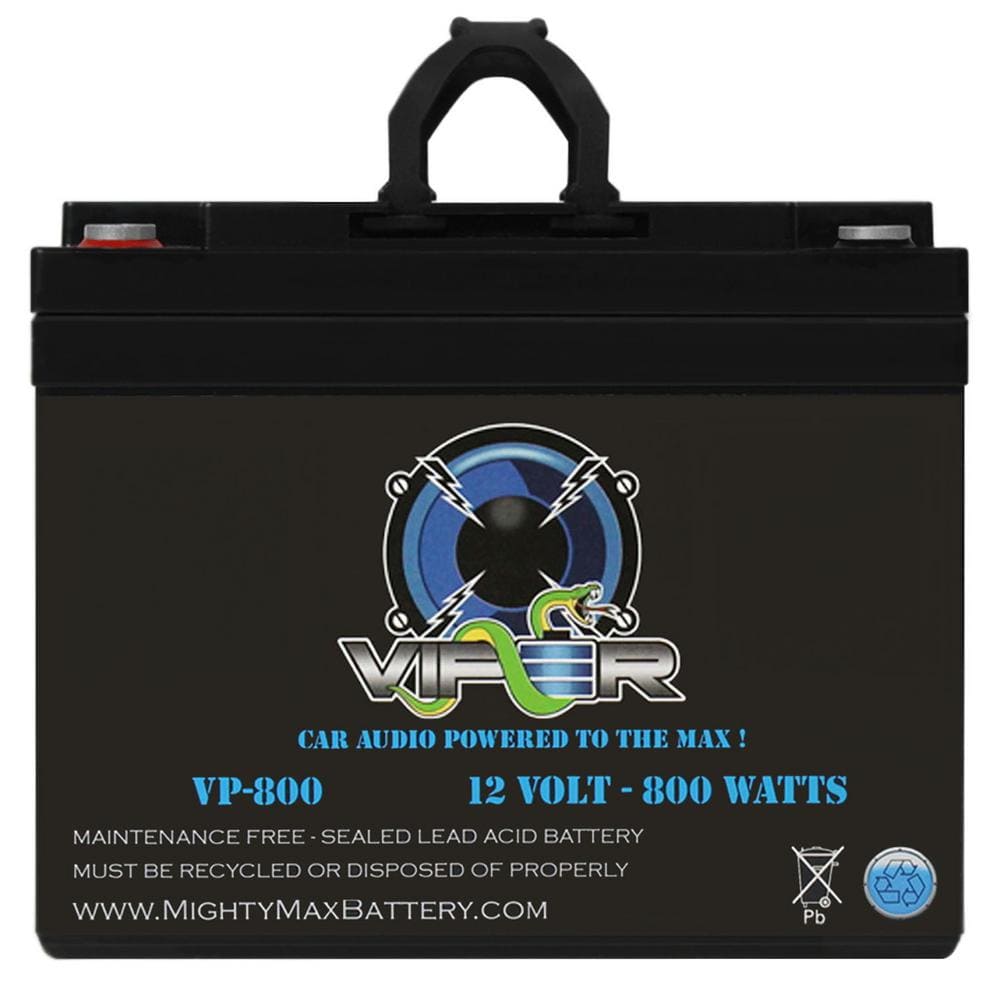 MIGHTY MAX BATTERY Viper VP-800 12V 800 Watt Audio Replacement for Shuriken SK-BT35