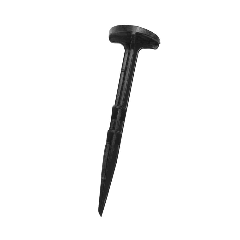 Smart SPRING 5 in. Heavy-Duty Circle Top Landscape Stakes (100-Pack)