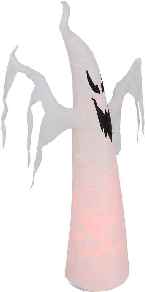 Sunnydaze Decor Sunnydaze 58 in. Spooky Red Glowing Ghost Inflatable Halloween Decoration