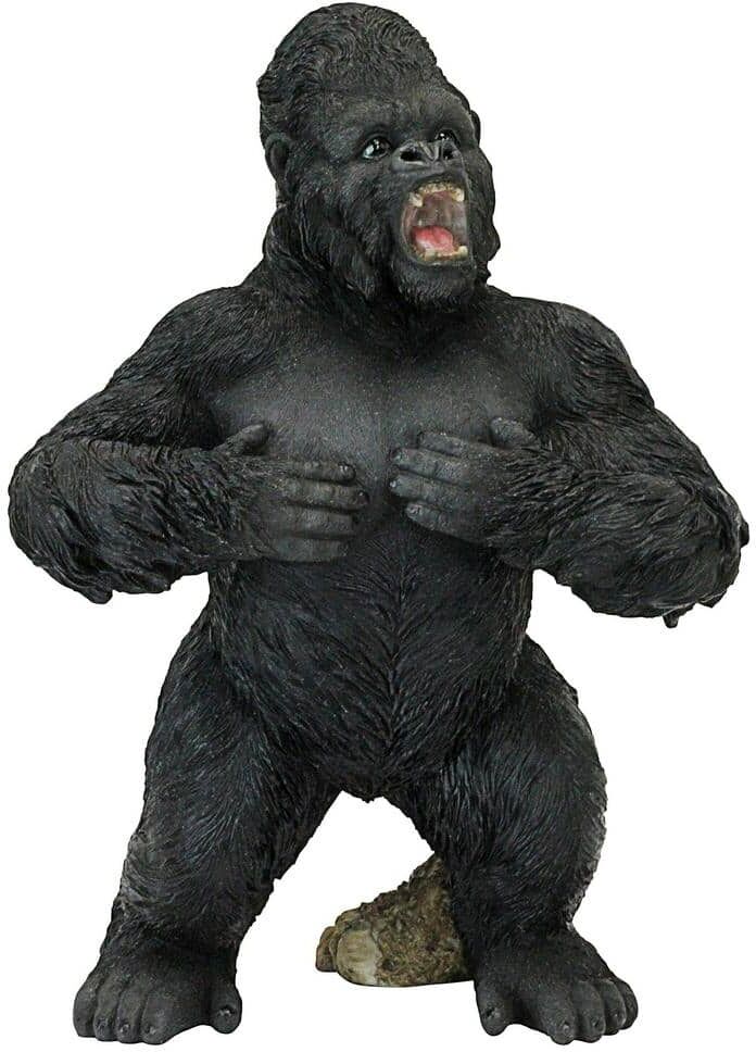 Design Toscano 14.5 in. H Great Ape Monster Jungle Animal Large Statue