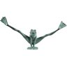 Design Toscano 19 in. H Crazy Legs Leap Frog Large Bronze Garden Statue