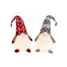 GERSON INTERNATIONAL 26 in. H B/O Lighted Holiday Plush Gnome Figurine (Set of 2)