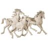 Design Toscano 16.5 in. x 25.5 in. Los Tres Caballos del Castillo Alomar Wall Sculpture