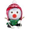 ANIMAT3D 10.5 in. H Mr. Chill Talking Animated Snowman with Built-in Projector and Speaker Plugin Play