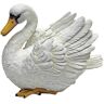 Design Toscano 9 in. H the Swan of The Lake Garden Statue