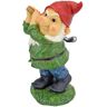 Design Toscano 12 in. H Bogey Burt Garden Gnome Statue