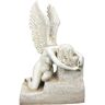 Design Toscano 27 in. H Hunger of Heartbreak Angel Statue