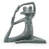 Relaxed Yoga Frog Garden Statue