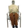 Haunted Hill Farm 48 in. Premium Halloween Animatronic Twitch The Thrashing Prisoner By Tekky