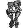 Design Toscano 15.5 in. x 8.5 in. Steampunk Machine-age Sweethearts Wall Sculpture