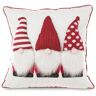 Glitzhome 18 in. W x 18 in. H Heavy Knitted Gnome Pillow