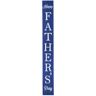 Glitzhome 60 in. H Wooden Father's Day Porch Sign (KD)