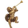 Design Toscano 13.5 in. H Trumpeting Angels of St. Peters Square Boy Angel Statue