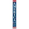 Glitzhome 60"H Wooden Patriotic/Americana Porch Sign