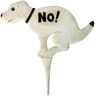 Design Toscano 13 in. H Lawn Stake Sign No Pausing Pooch Medium