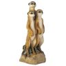 Design Toscano 26 in. H The Meerkat Gang Sculpture Garden Statue