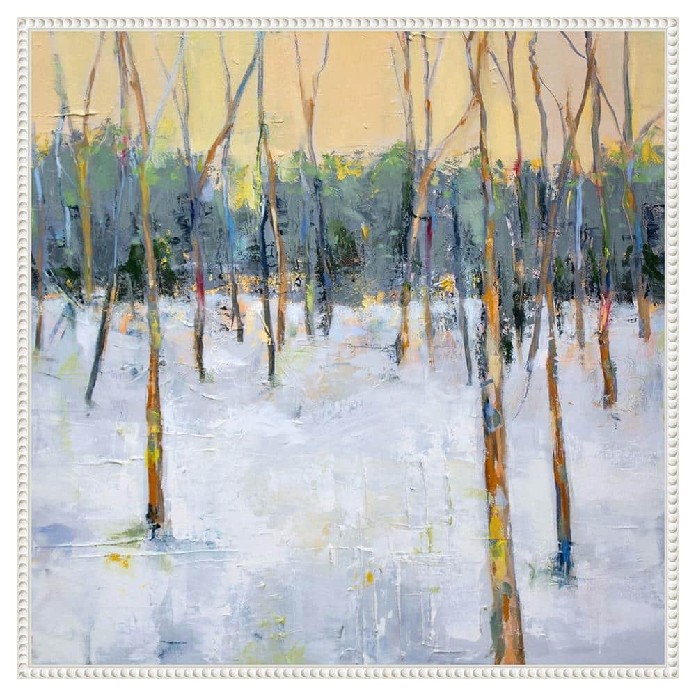 Amanti Art Forest by Sally Hootnick 1-Piece Floater Frame Giclee Nature Canvas Art Print 30 in. x 30 in.