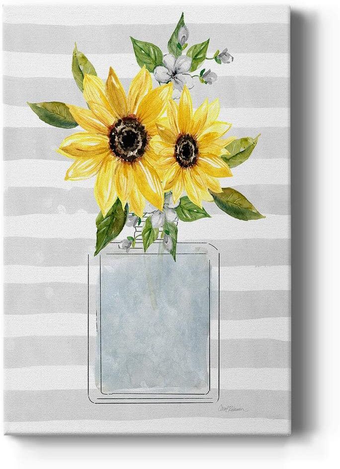 Sunflower Perfume I By Wexford Homes Unframed Giclee Home Art Print 18 in. x 12 in.