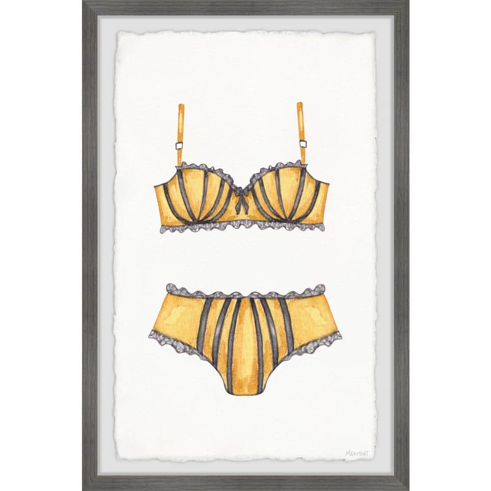 Wear The Bikini by Marmont Hill Framed People Art Print 18 in. x 12 in.