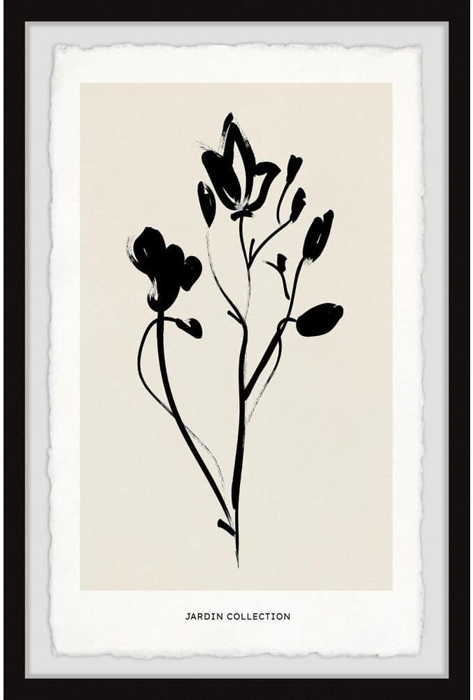 Jardin Collection by Marmont Hill Framed Nature Art Print 24 in. x 16 in.