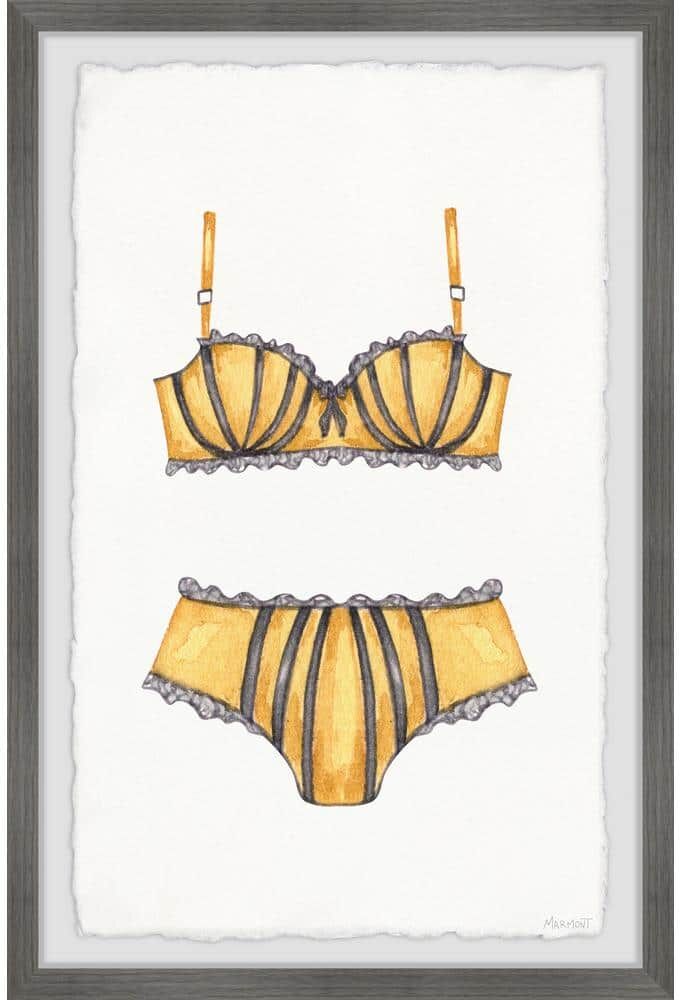 Wear The Bikini by Marmont Hill Framed People Art Print 24 in. x 16 in.