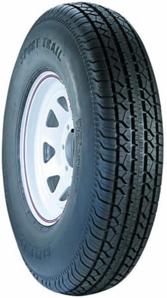 Carlisle Sport Trail Trailer Tire - 165X6.5-8 LRD/8-Ply (Wheel Not Included)