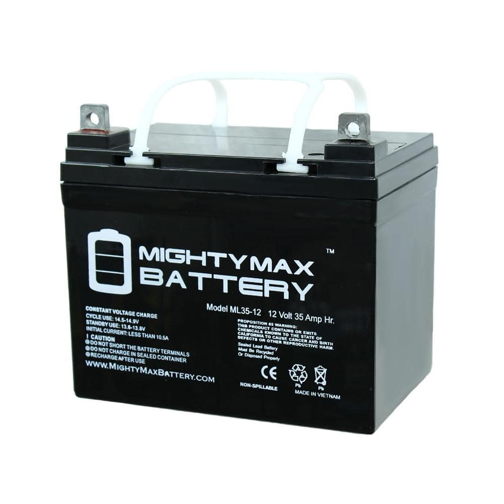 MIGHTY MAX BATTERY 12V 35AH Battery for John Deere Lawn Garden Tractor Riding Mower