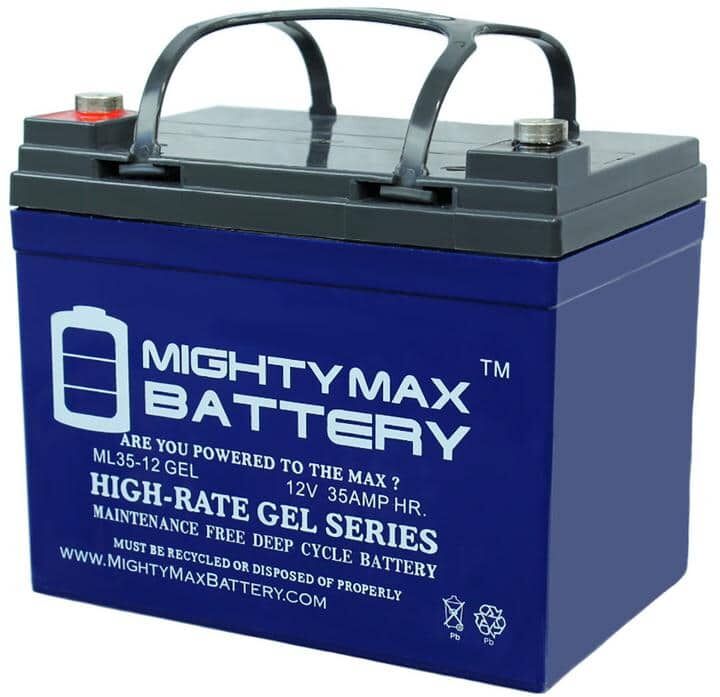 MIGHTY MAX BATTERY 12V 35AH GEL Replaces John Deere Lawn Garden Tractor Riding Mower