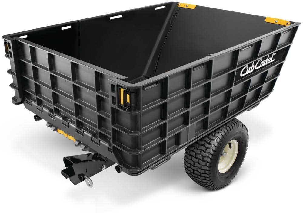 Cub Cadet Original Equipment 2-Wheel Hauler for Lawn Tractors and Zero-Turn Mowers