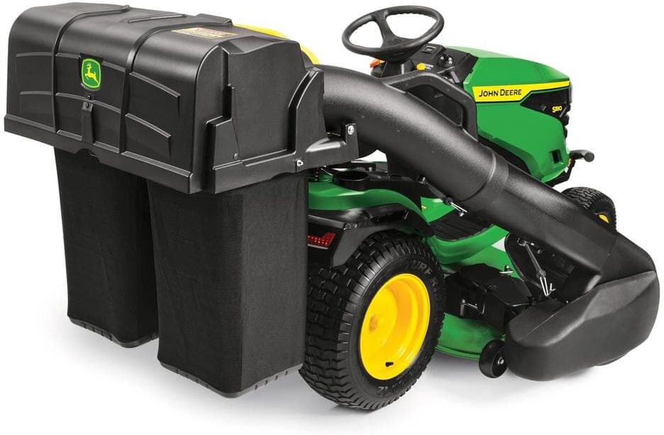 John Deere 54 in. Power Flow Twin Bagger for 100 Series Tractors