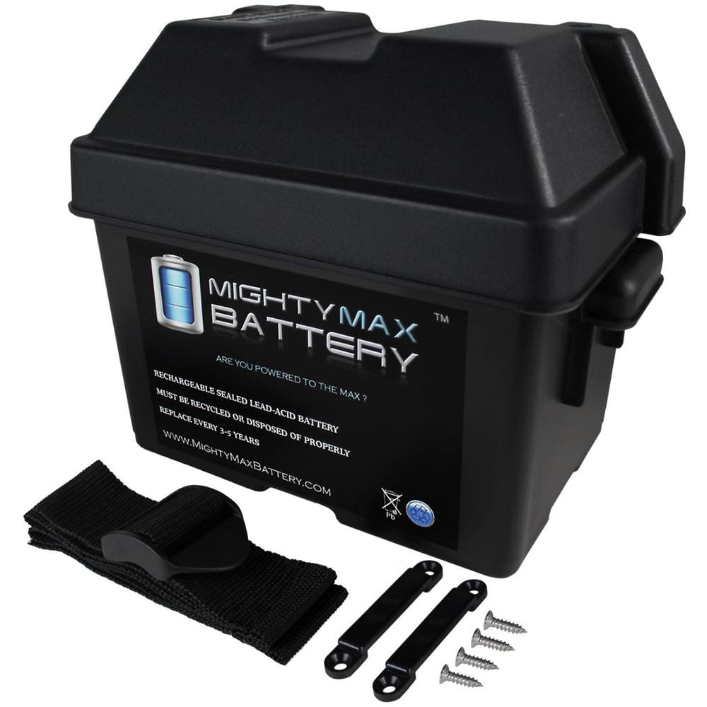 MIGHTY MAX BATTERY Group U1 Battery Box for John Deere Lawn Garden Tractor