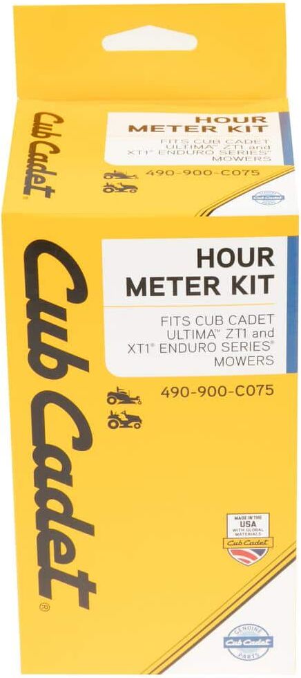 Cub Cadet Original Equipment Hour Meter Add-On Kit for Ultima Series Zero Turn Lawn Mowers (2019 and After)