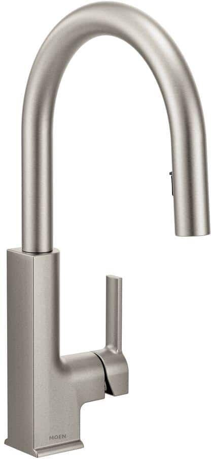 MOEN STo Single-Handle Pull-Down Sprayer Kitchen Faucet with Reflex in Spot Resist Stainless