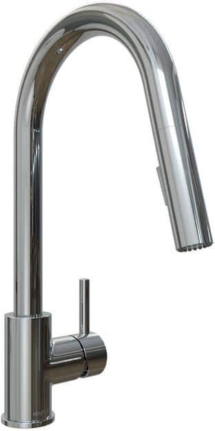 NewAge Products Single-Handle Double Action Pull-Down Sprayer Kitchen Faucet in Chrome