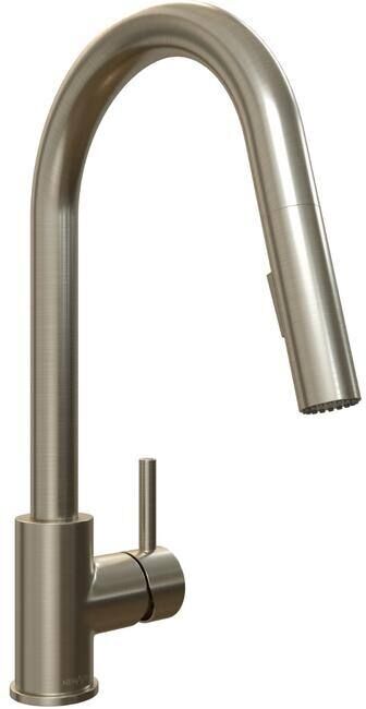 NewAge Products Single-Handle Double Action Classic Pull-Down Sprayer Kitchen Faucet in Brushed Nickel