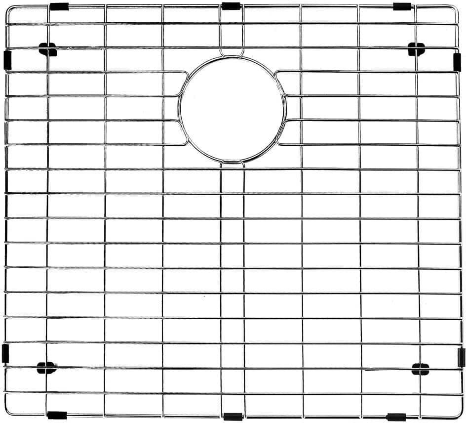 VIGO 19 in. x 18 in. Kitchen Sink Bottom Grid in Stainless Steel