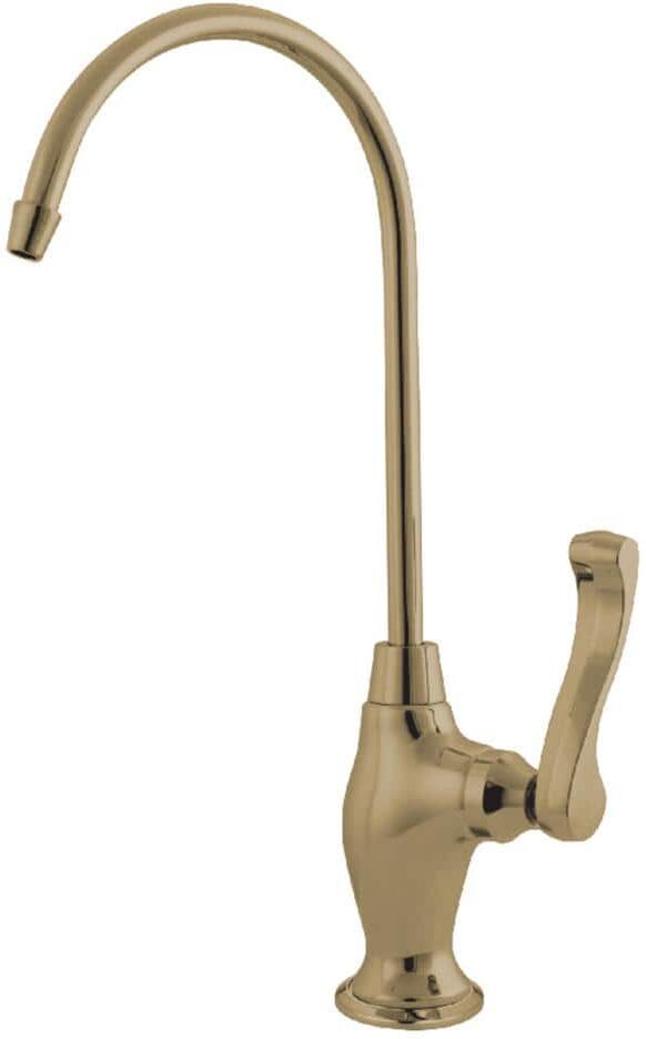 Kingston Replacement Drinking Water Single-Handle Beverage Faucet in Polished Brass for Filtration Systems